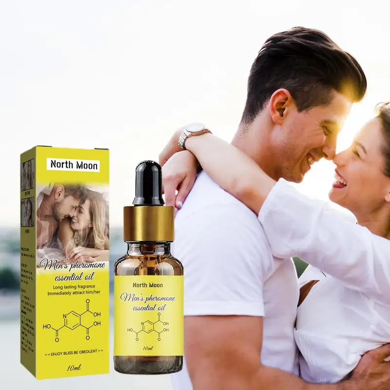 Pheromone Perfume Oil For Men Women Long-lasting Natural Refreshing Body Perfume Fragrance Pheromone 10ml Essential Oil