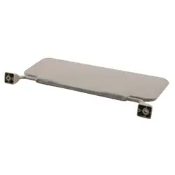 Replacement Sun Visor Shield Gray for Construction Vehicles Professional Good Performance 15x6.5inch Repairing Accessory
