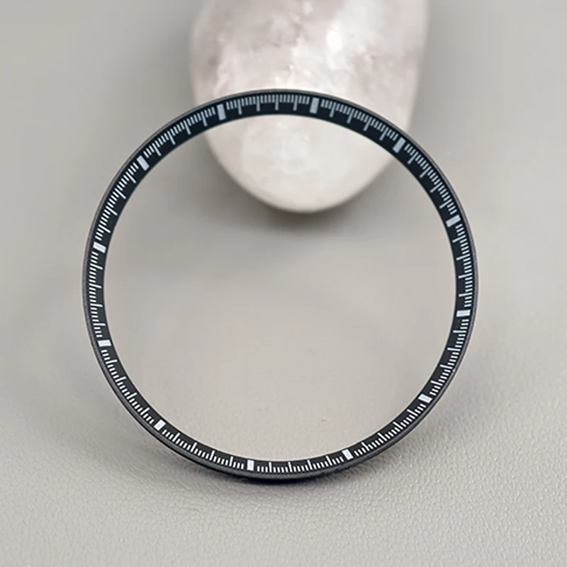 Dia 30.5mm Chapter Inner Ring Fits SKX007 SKX009 SRPD Watch Case Replace Plasticsr Inner Ring NH35 NH36 Watch Case Refit Part