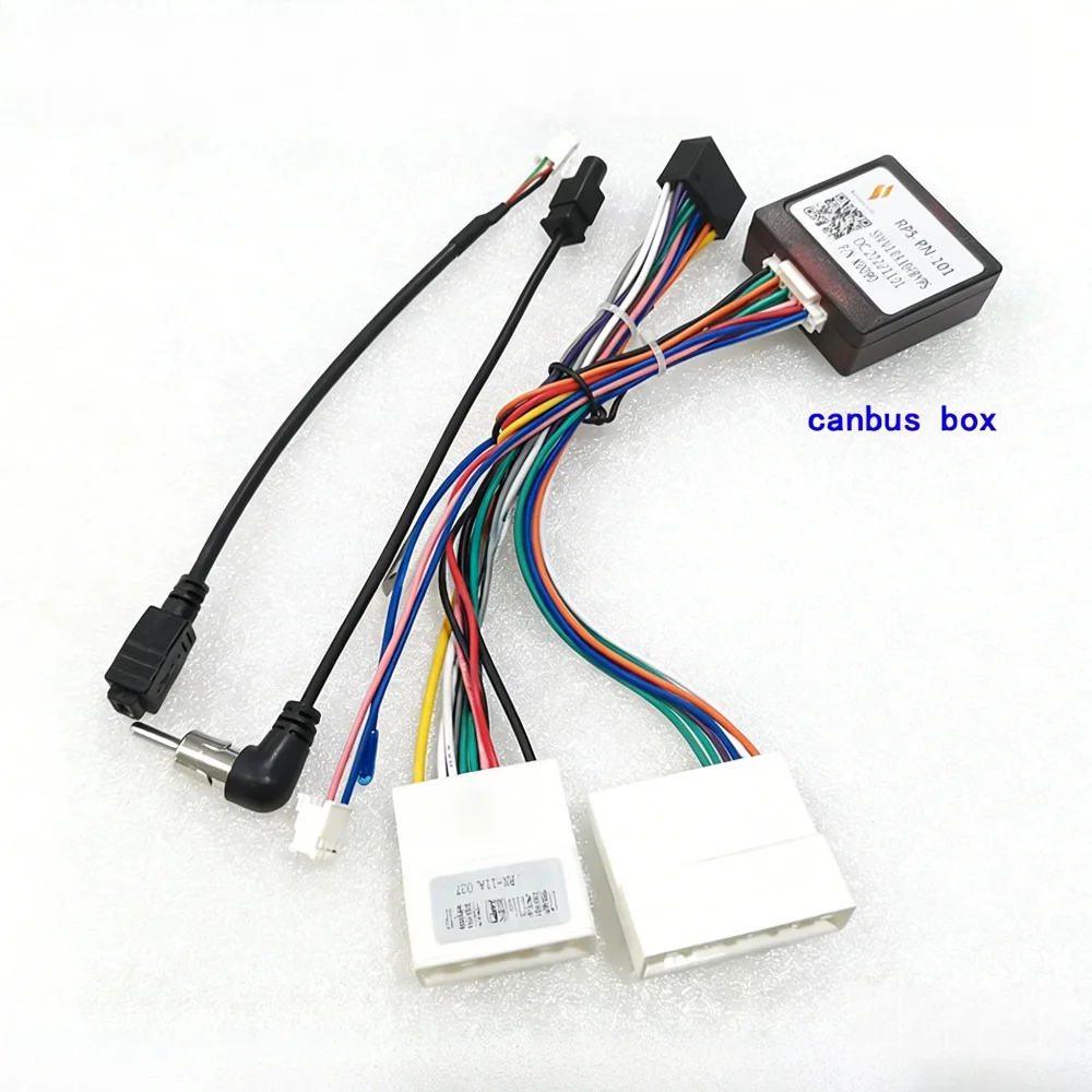 XP Canbus Box Adaptor RP5-RN-101 For Renault Captuer Clio 4 (Low Version ) 16 Pin Wiring Harness Cable Android Carplay Car Radio