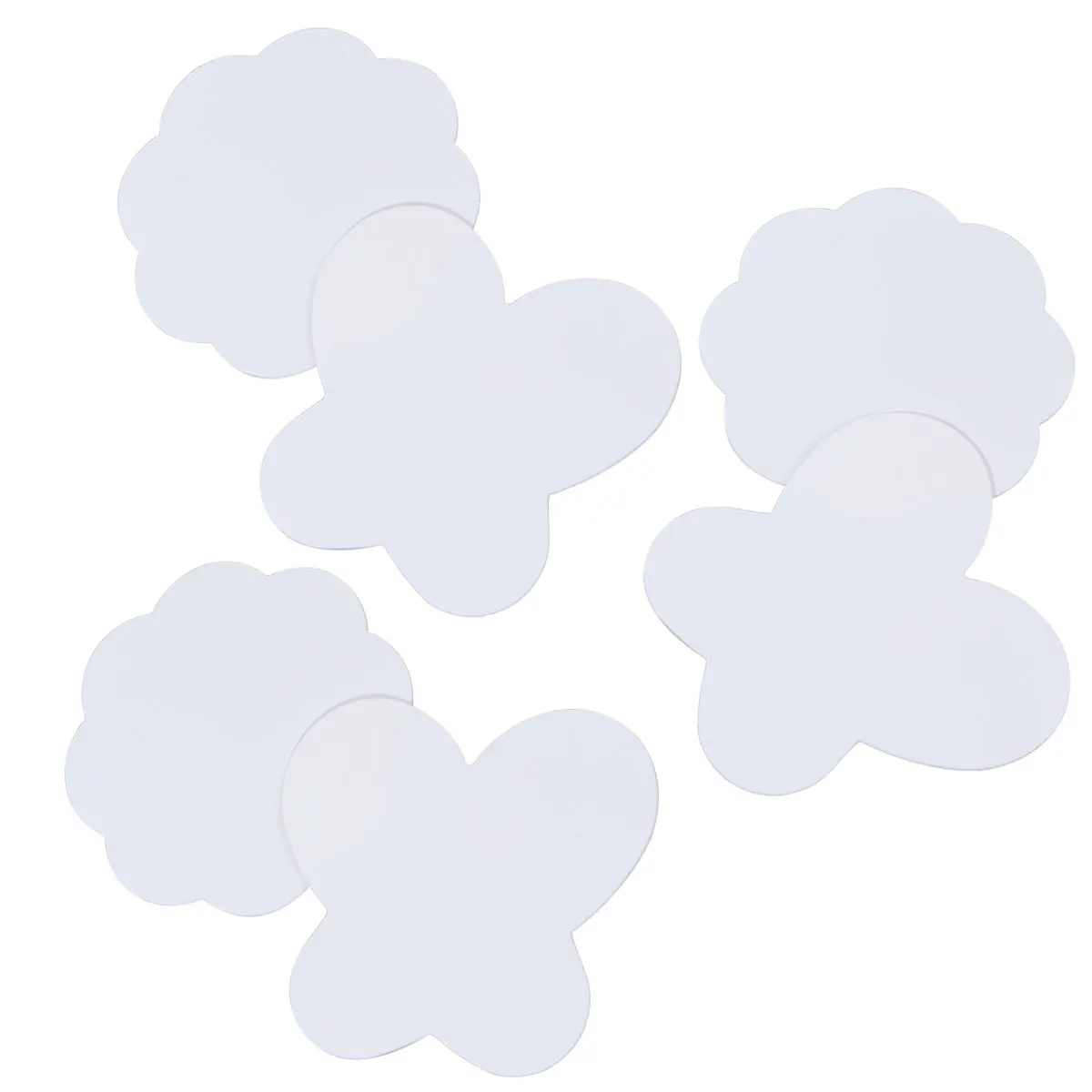 

3 Bags Nail Pads Silicone Palette Art Painting Tray Draw Flowers Stylish