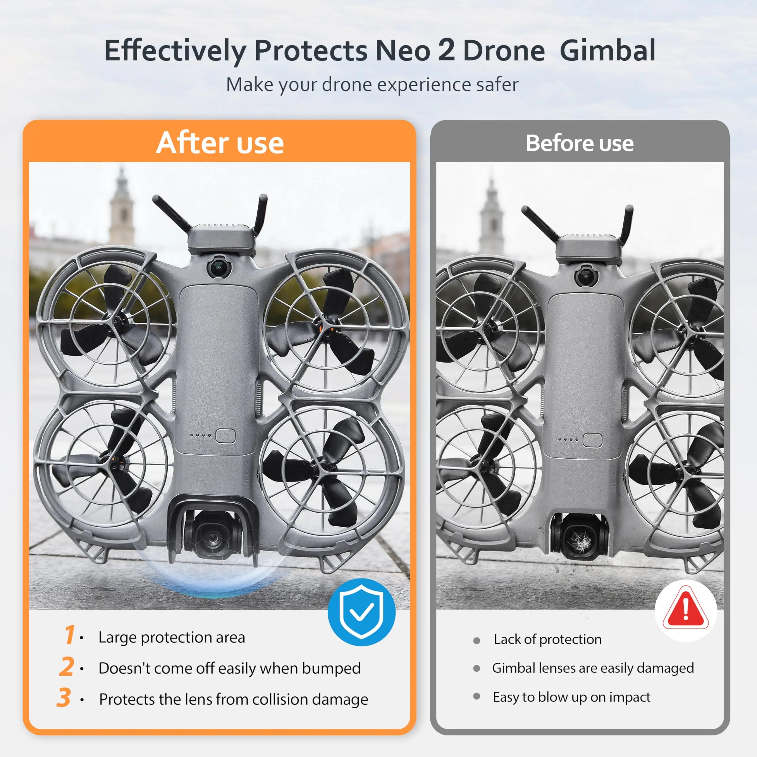 DJI Neo 2 액세서리용 STARTRC 짐벌 범퍼 - Drone Gimbal 리뷰 및 가격