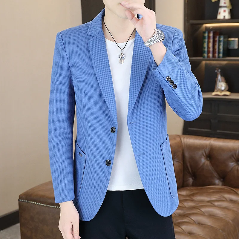 

CH579Business suits mainly promote solid color two-button fashion casual handsome