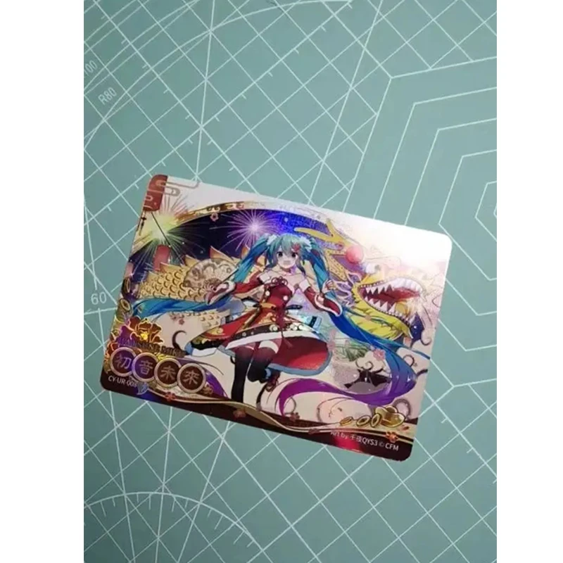 Kayou UR Card 1~10 Series Hatsune Miku Megurine Luka Rare Limited Edition Game Toys Collection Card Christmas Birthday Gift