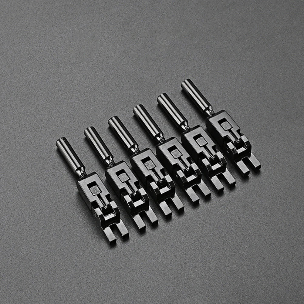

6pcs Durable Electric Guitar Bridge Saddles Tremolo System Replacement Parts For Six-String Guitars Metal Saddle Bridge