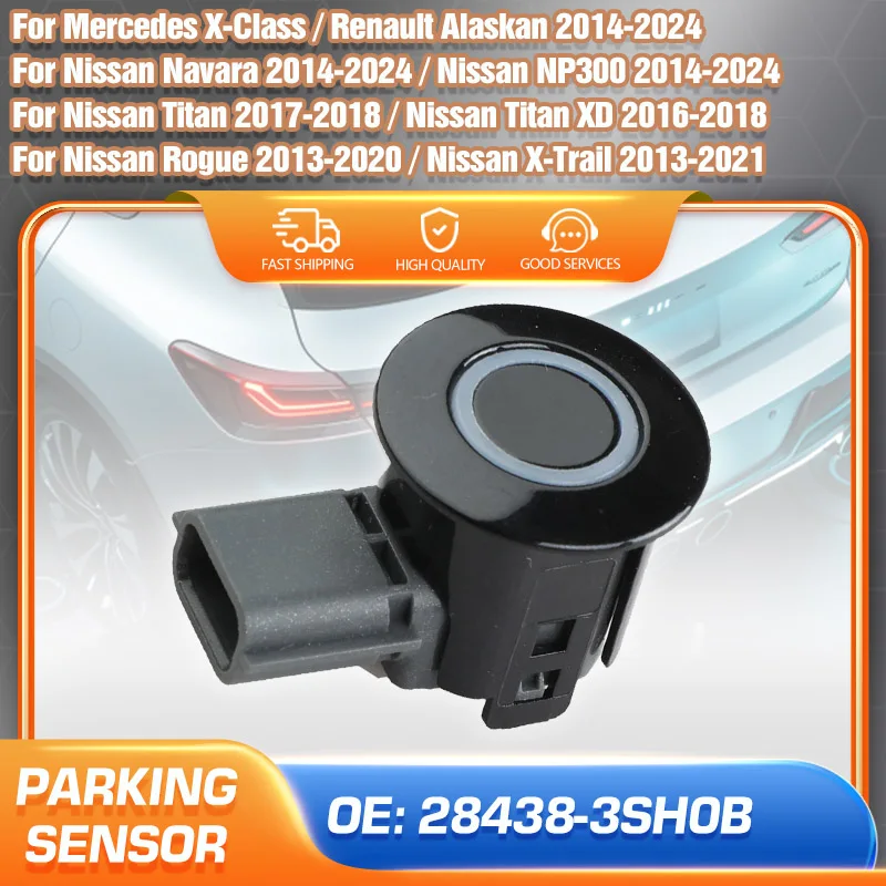 

Reverse Backup Assist PDC Parking Sensor For Nissan X-Trail Rogue Titan XD 2014-2024 Nissan NP300 Navara 28438-3SH0B Accessories