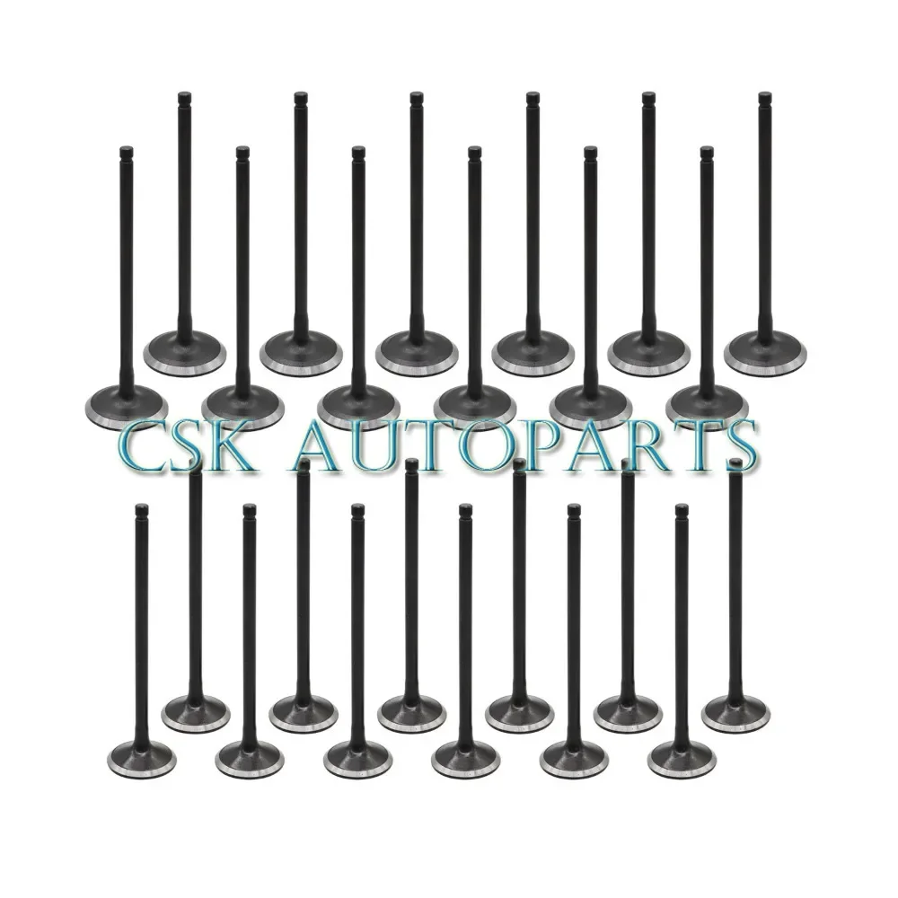 24pcs Intake & Exhaust Valves Set For Mercedes-Benz C43 GLC43 AMG GL450 S400 M276 3.0