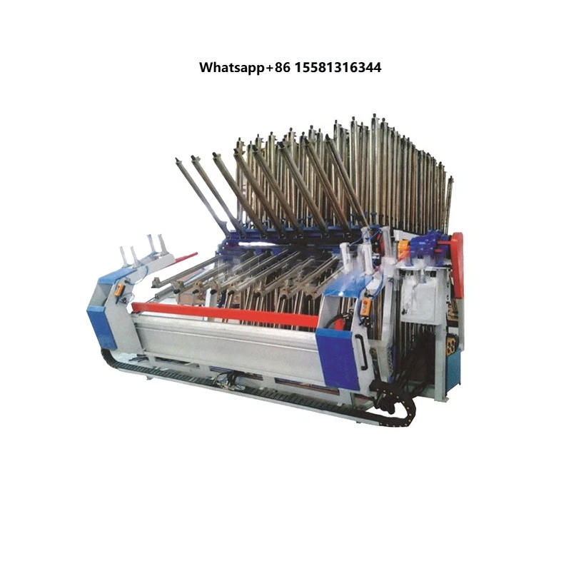 Hydraulic Pneumatic Wood Gluing Press 20/30 Rows Rotary Pneumatic Clamp Carrier Machines Wood Woodworking Machinery