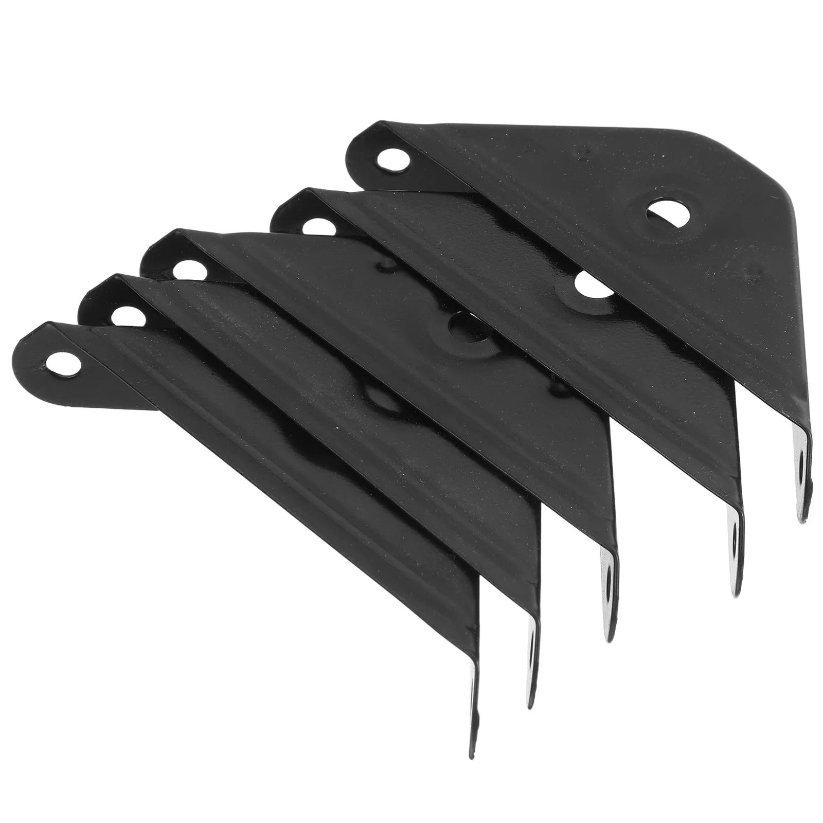 

12pcs Corner Braces Heavy Duty Metal Furniture Connectors Bed Frame Support Brackets For Wood Shelf Sturdy Triangle Fasteners