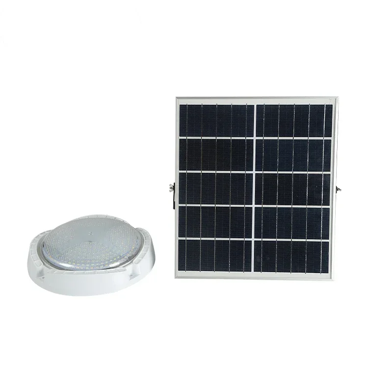 2026 New Energy Saving Intelligent Solar Light Home Indoor 18w 24w 36w Solar Ceiling Lights With Remote Control