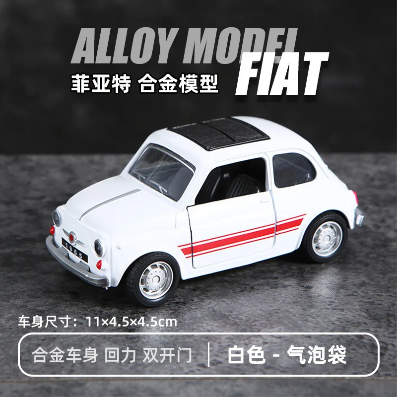 1:36 Kinder Retro nostalgisches altmodisches Auto Mini-Legierung Pull-Back-Automodell Ornamente