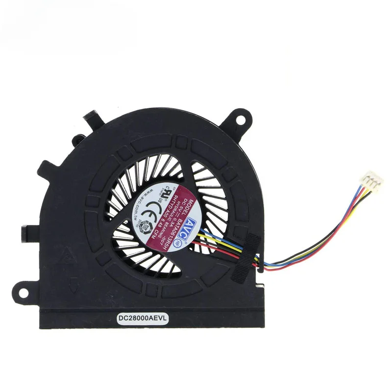 Replacement Laptop CPU Cooling Fan for Dell Latitude E5530 V3550 BATA0613R5H 9HTYD