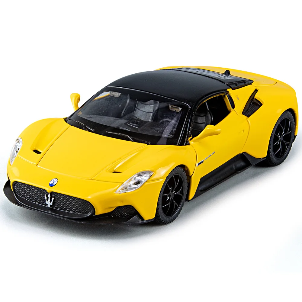 MC20 1:32 Scale Alloy Car Model with Sound & Light Effects, Retro-powered Fun for Kids, Collectible Toy Car for Boys & Girls