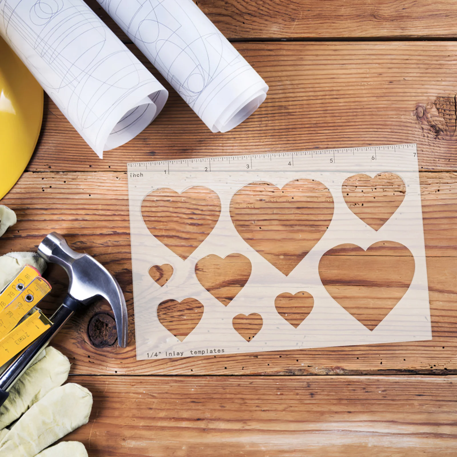 Шаблон для точного вырезания акрила