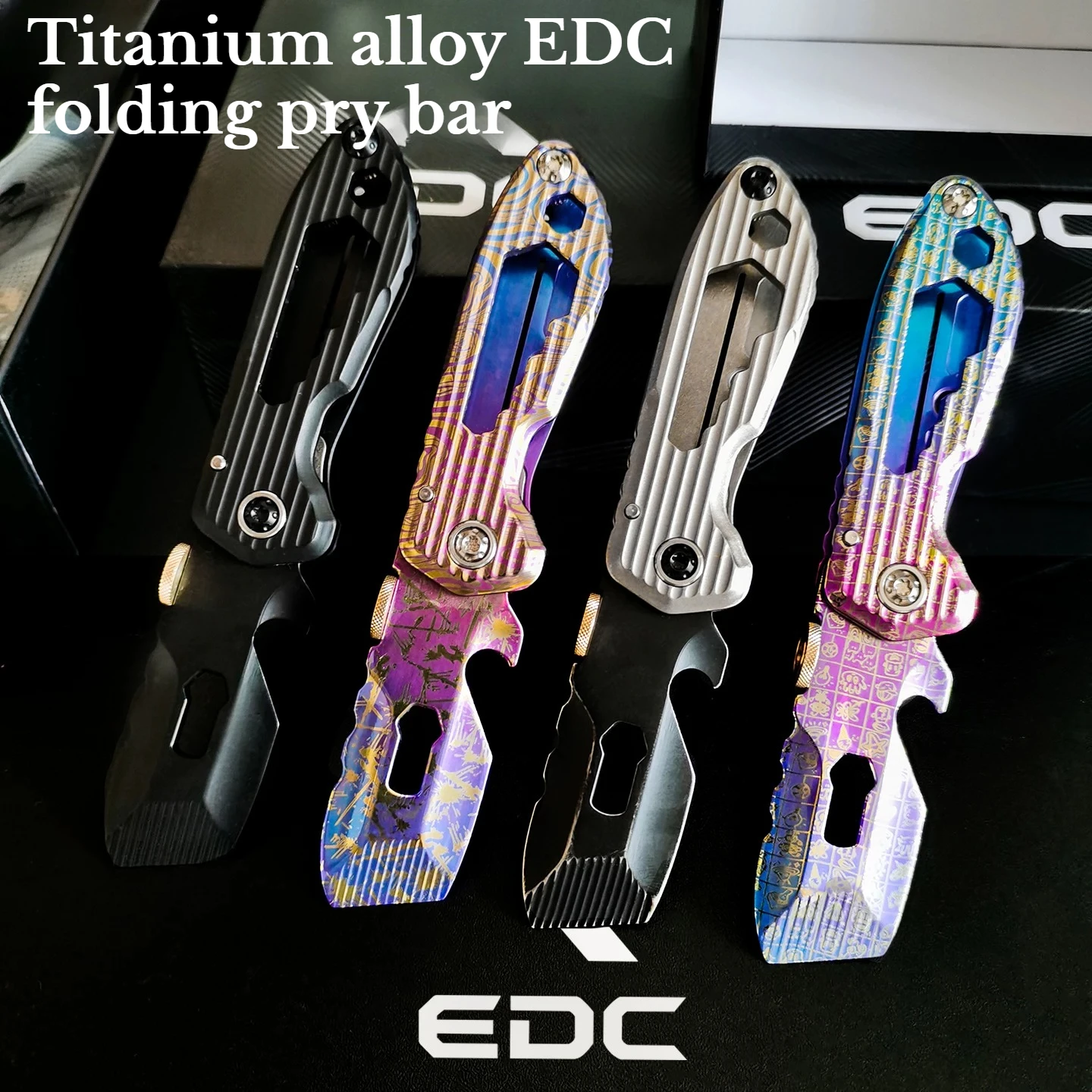 Titanium Alloy Outdoor Portabl - Titanium Pry Bar recension och pris
