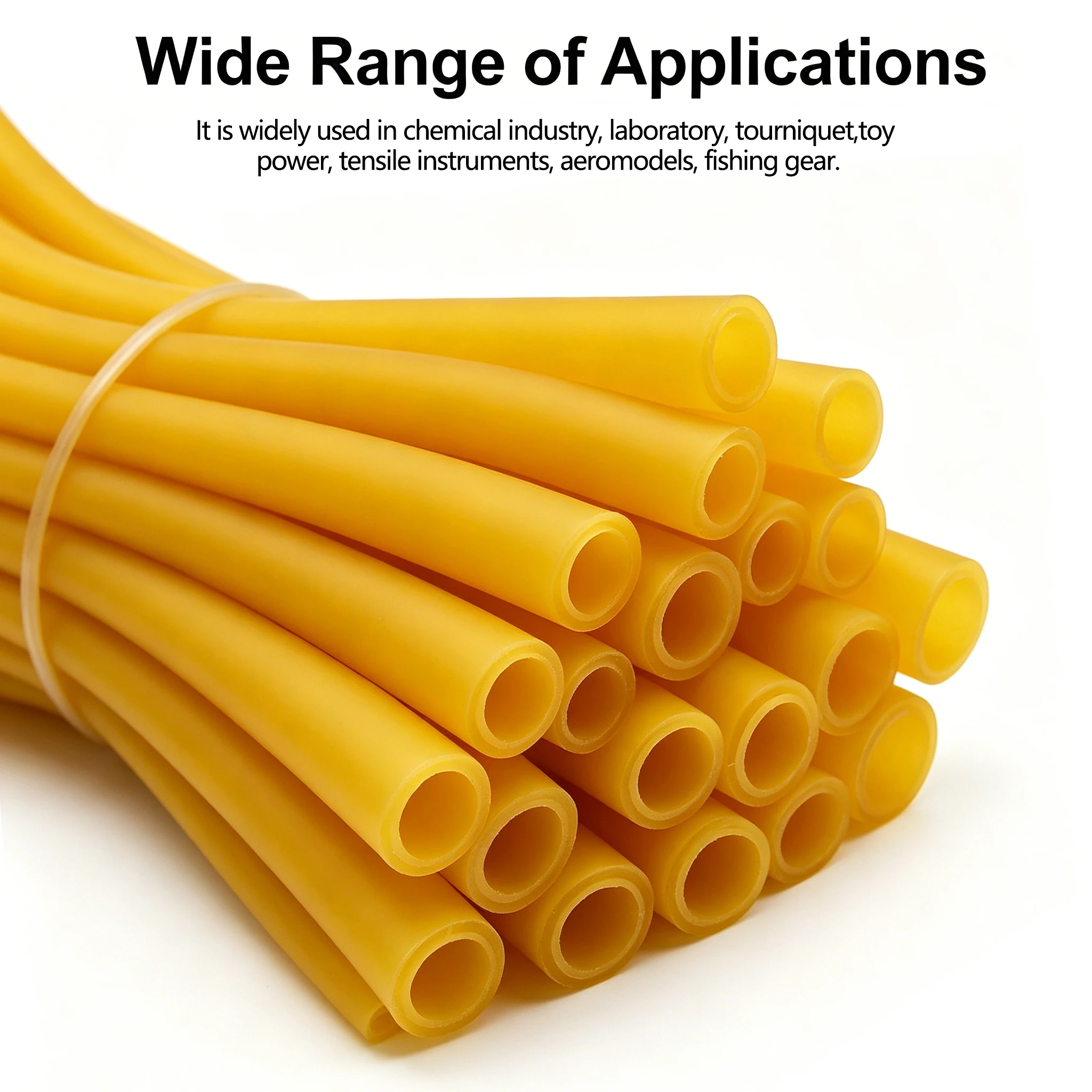 Natural Latex Rubber Hoses Antifreeze Tension Rope High Resilient Elastic Tube for Medical Hemostasis Rehabilitation Training