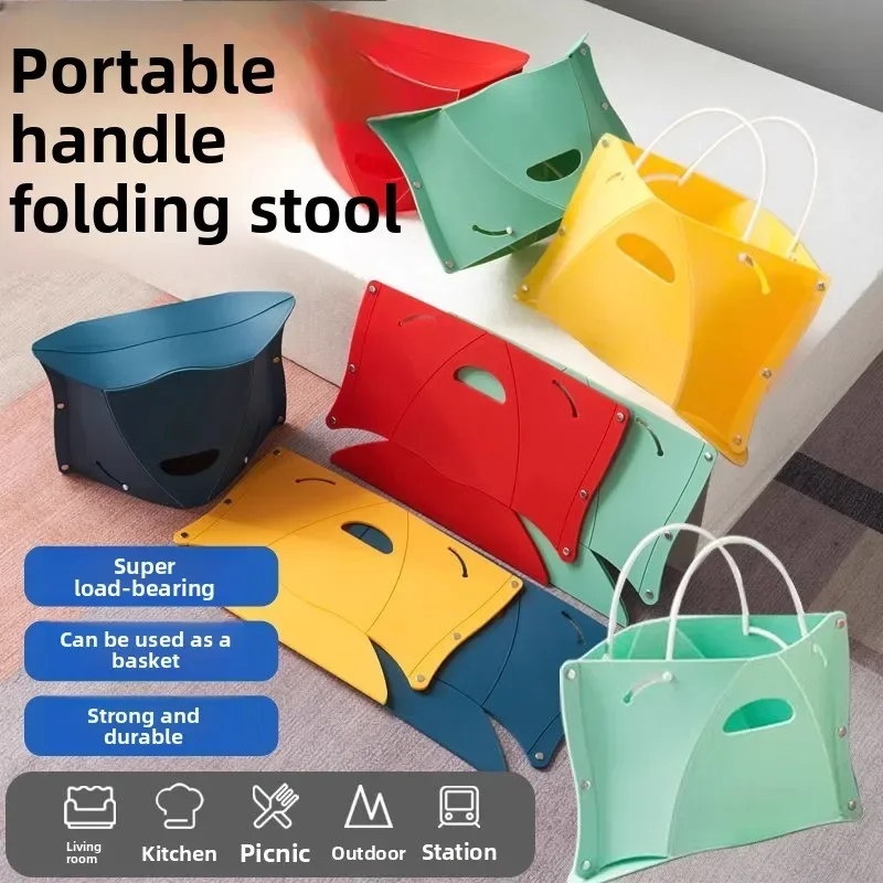 Chaise pliante de Camping en plein air, tabouret de pique-nique Portable, MIni rangement, pêche, salon, plage, jardin, meubles ultralégers