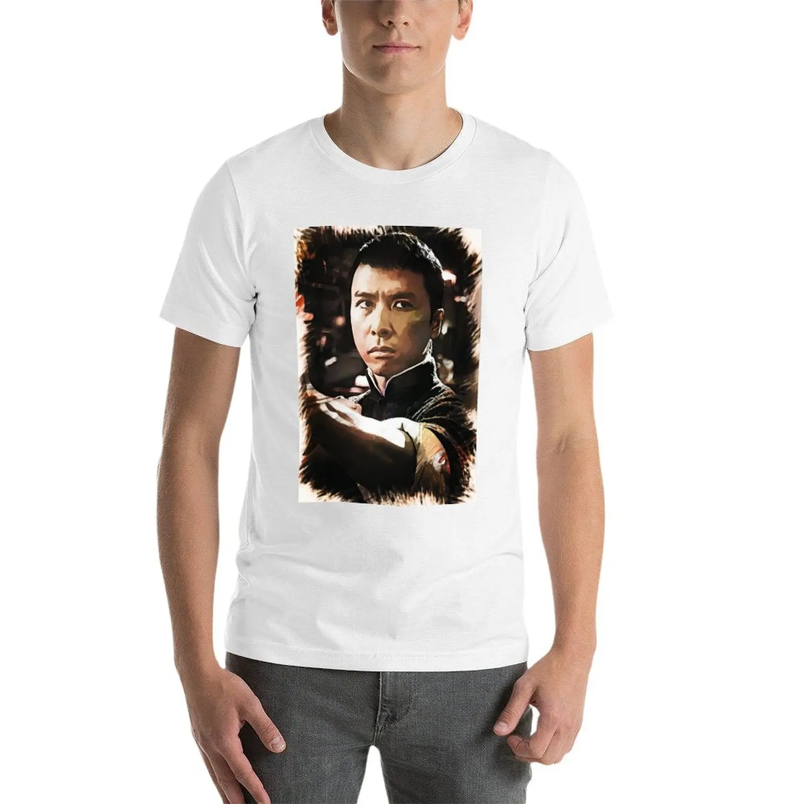 IP MAN - Dennie Yen تي شيرت قطن تي شيرت رجل تي شيرت رجل عادية تي شيرت