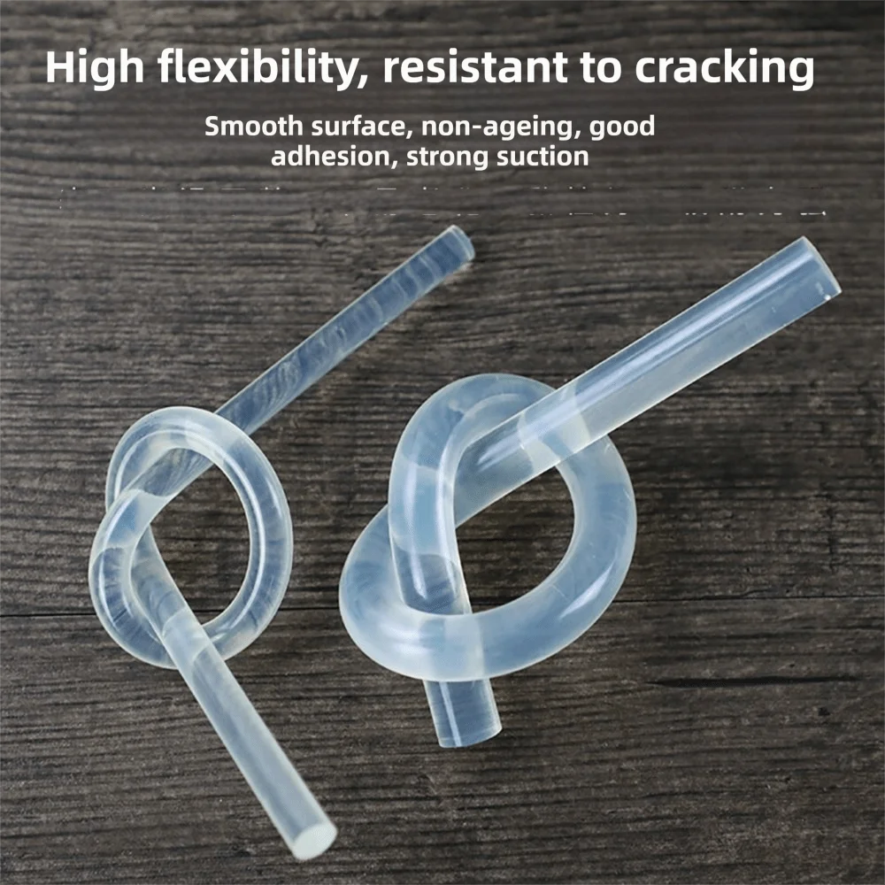 

10Pcs Adhesive 7*150mm Hot Melt Glue Sticks Strong Viscosity Transparent Hot Melt Glue Glue Sticks Craft