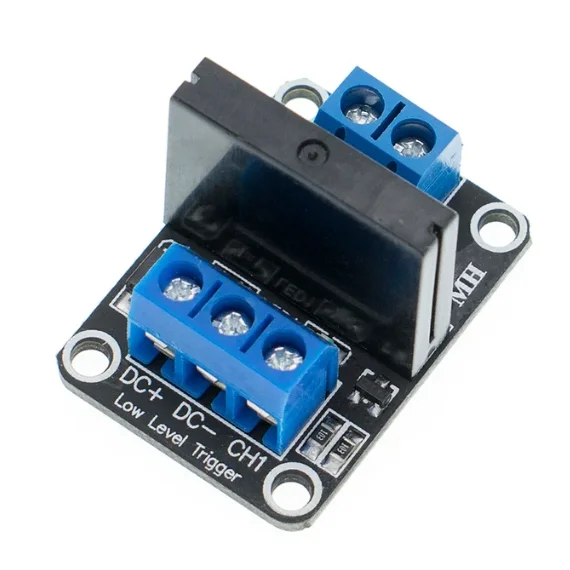 High Level Low Level 5V 1 2 4 8 Channel Solid State Relay Module G3MB-202P 250V 2A Output with Resistive Fuse for Arduino