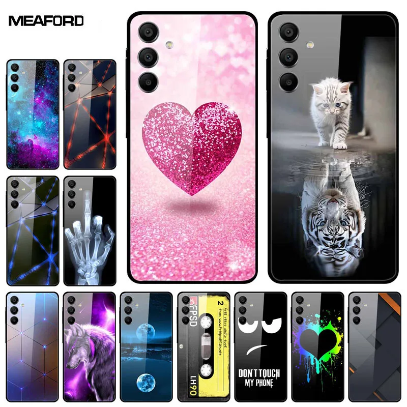 Tempered Glass Cover For Samsung Galaxy S26+ S26 Plus Capa Hard Back Carcasa Case Fashion Gift Phone Shell Funda Bumper
