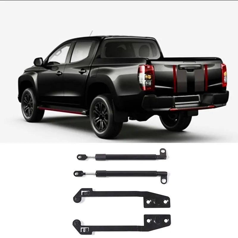 

For Mitsubishi L200 Triton 2015-2022 Car Trunk Fender Hydraulic Rod Slow Down Rod Car Upgrade Tools Accessories