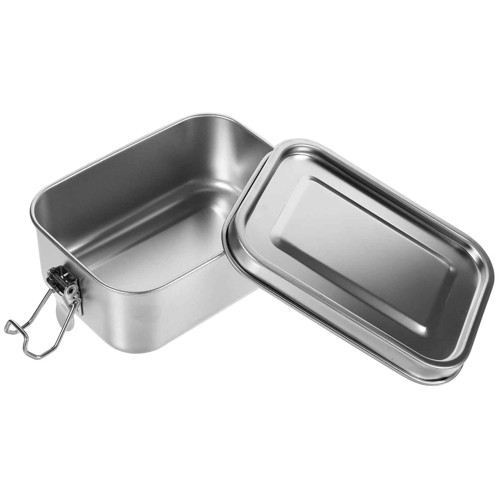 Stainless Steel Lunch Box Portable Container Food Student Sealed Containers for Air Tight Breakfast Bento Holder