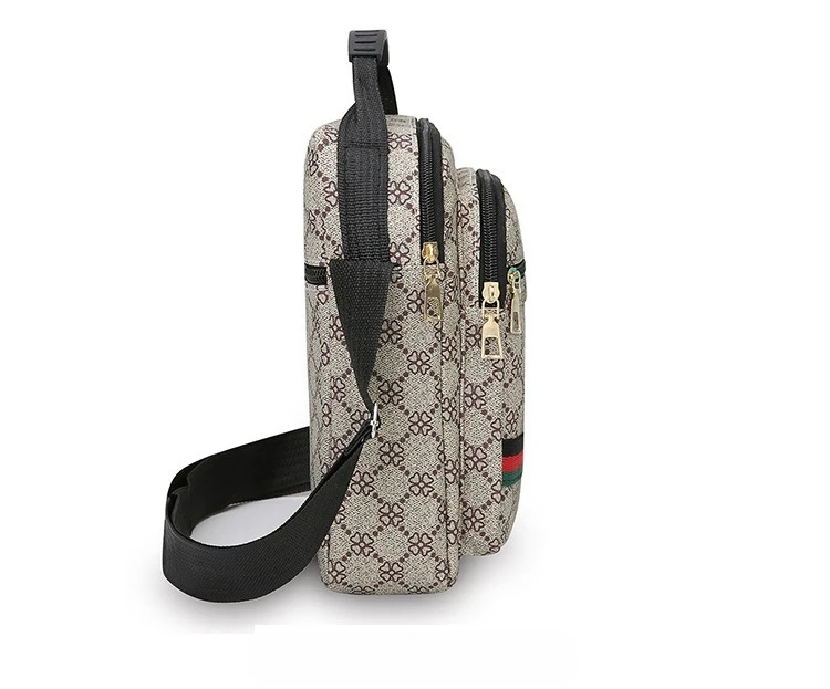 Herren-Umhängetasche, mehrschichtig, große Kapazität, wasserdicht, Oxford-Material, lässig, für Business, Schultertasche, Messenger-Tasche für Reisen und den täglichen Arbeitsweg – Detail 16