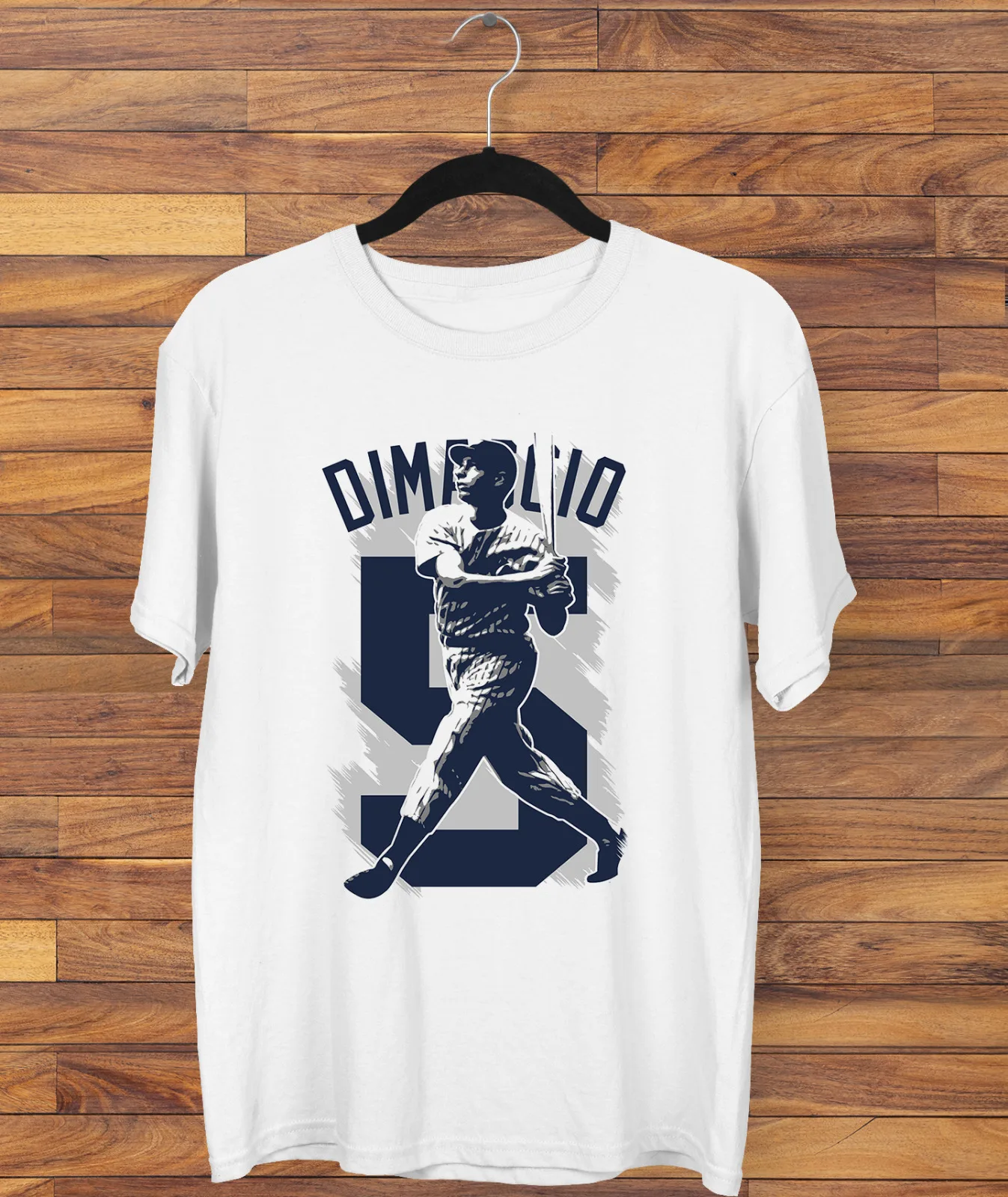 Joe DiMaggio Men T shirt White All Sizes JJ4397