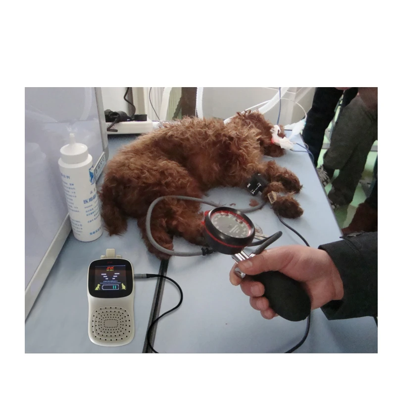 Pet Vet Veterinary Doppler  Monitor Portable Digital  Machine Meter For Animal Dog
