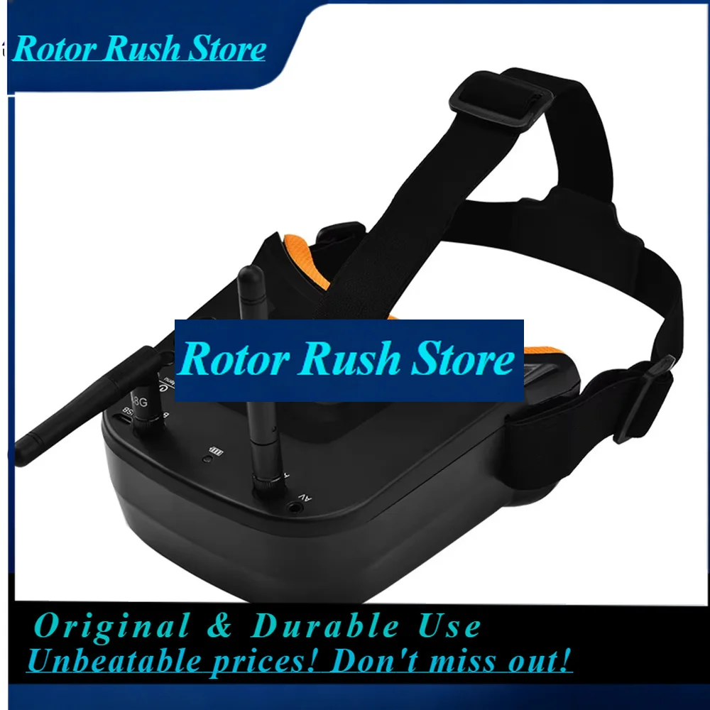 RoRuSLS-VR009 5.8Ghz FPV Goggles Video Headset 5.8G 40CH HD 3 Inch 16:9 Display Mini FPV Goggles For FPV Quadcopter Drones