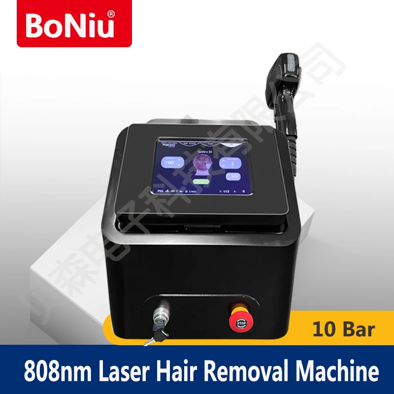 

Hot Sale10 Bar 808 Diode Laser Hair Removal Beauty Machine Powerful 3000W Painless Permanent IPL Hair Remove Device For Woman