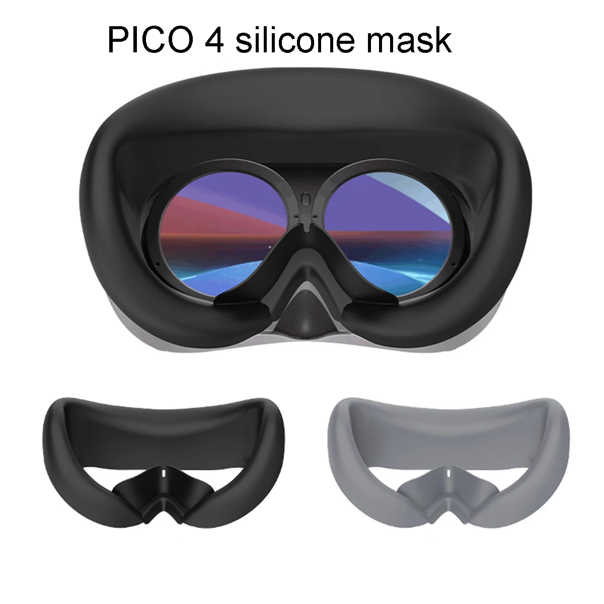 สำหรับ Pico Neo 4อุปกรณ์เสริมแว่น VR All-In-One เครื่องรั่ว Proof ผ้าปิดตา Pico Neo 4 VR sweat Proof ซิลิโคนหน้ากากไฟ