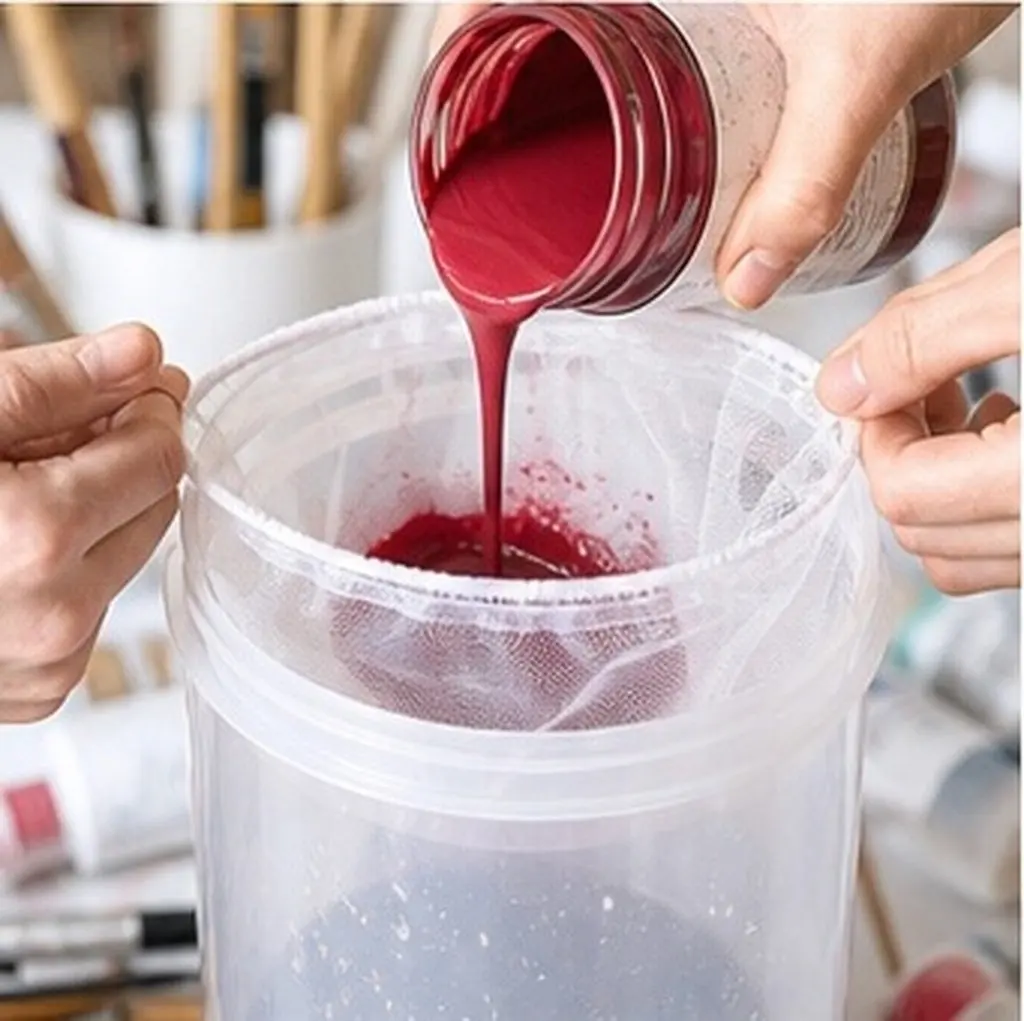 1Pcs Fine Mesh Paint Strainer Bags Polyester Filter Pouch Elastic Mouth for Paint Gardening Hydroponics Plant Protection