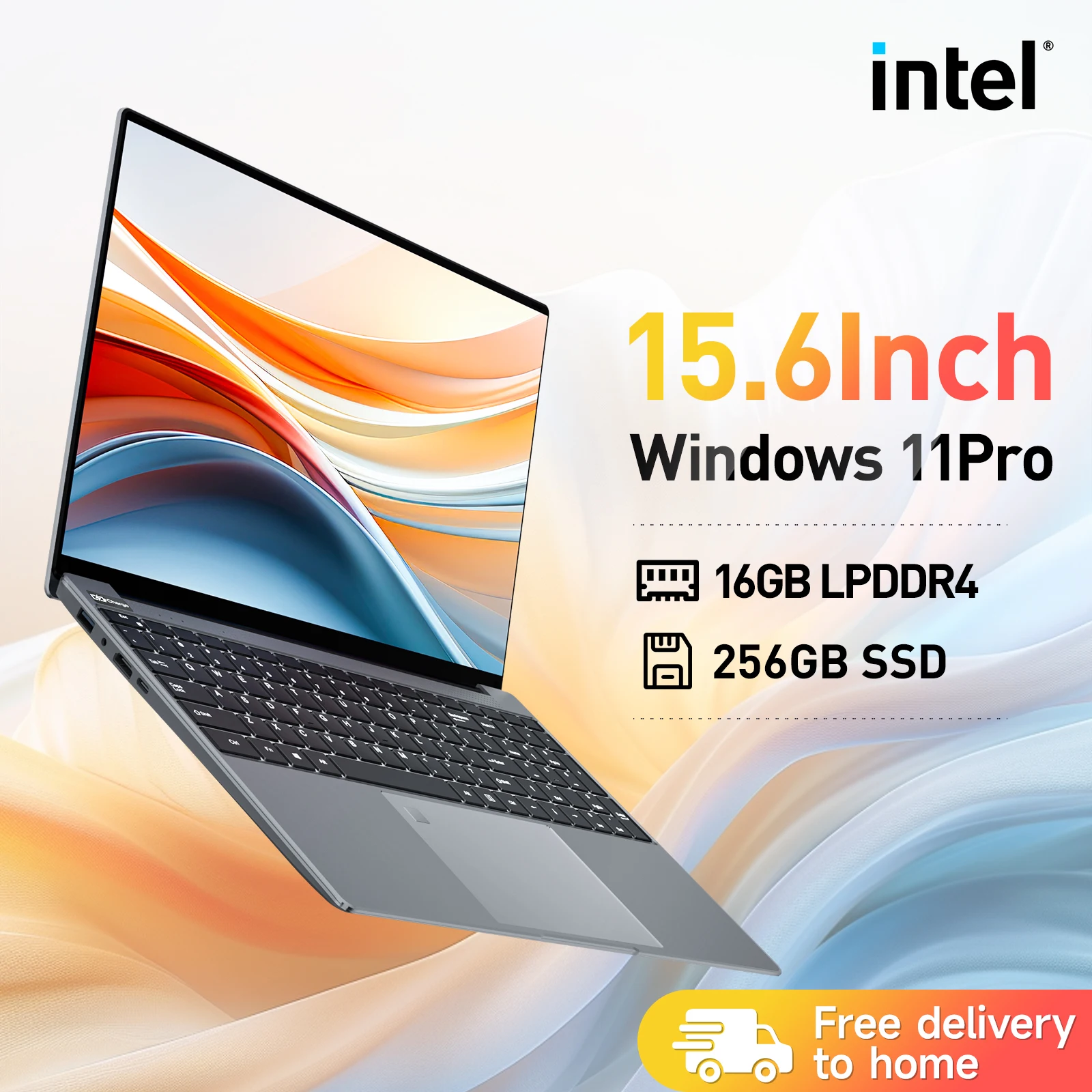 سوكسي مانتا بوك برو 15.6 بوصة كمبيوتر محمول للأعمال بشاشة كبيرة |   ذاكرة الوصول العشوائي 16 جيجابايت + 256 جيجابايت SSD |   معالج انتل N5095 |   فتح بصمة الإصبع