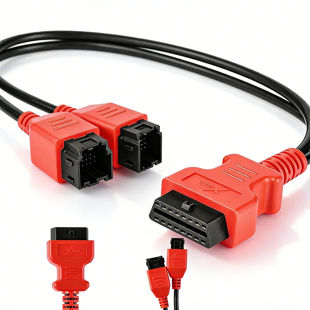 Adaptador Universal FCA 12+8, Cable Conector OBD2 para Vehículos Chrysler, Dodge, Jeep, RAM, Fiat, Módulo de Bypass Secure Gateway SGW