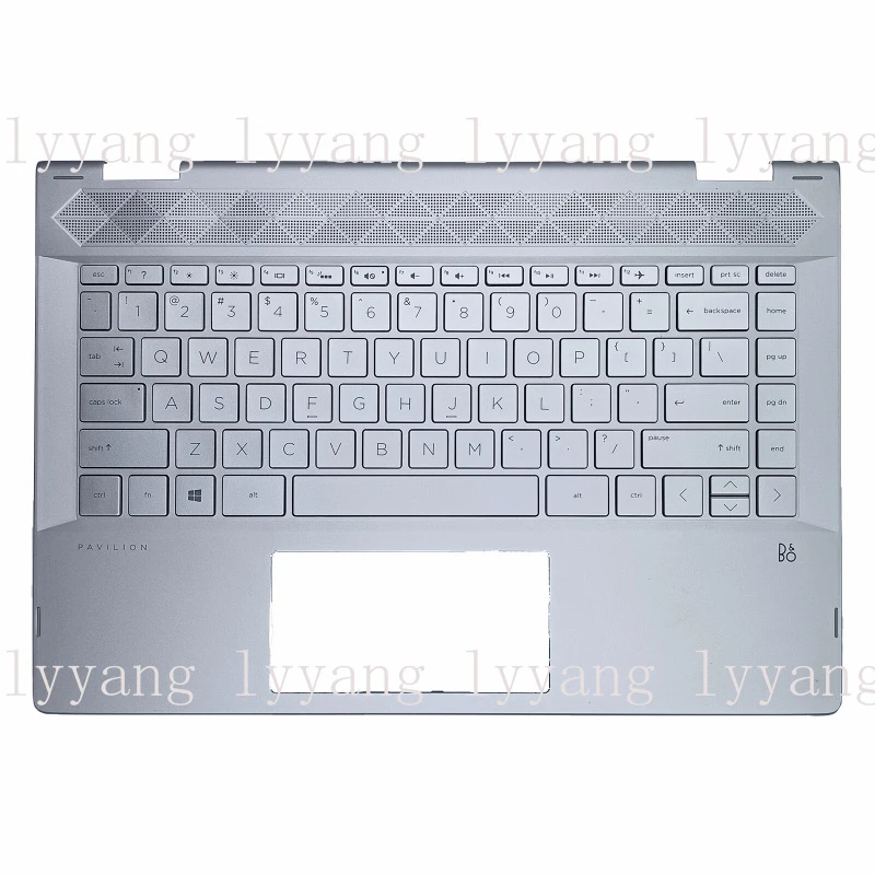 

f For HP Pavilion X360 14-CD 14-CD1055CL Palmrest w/ backlit Keyboard L22408-001