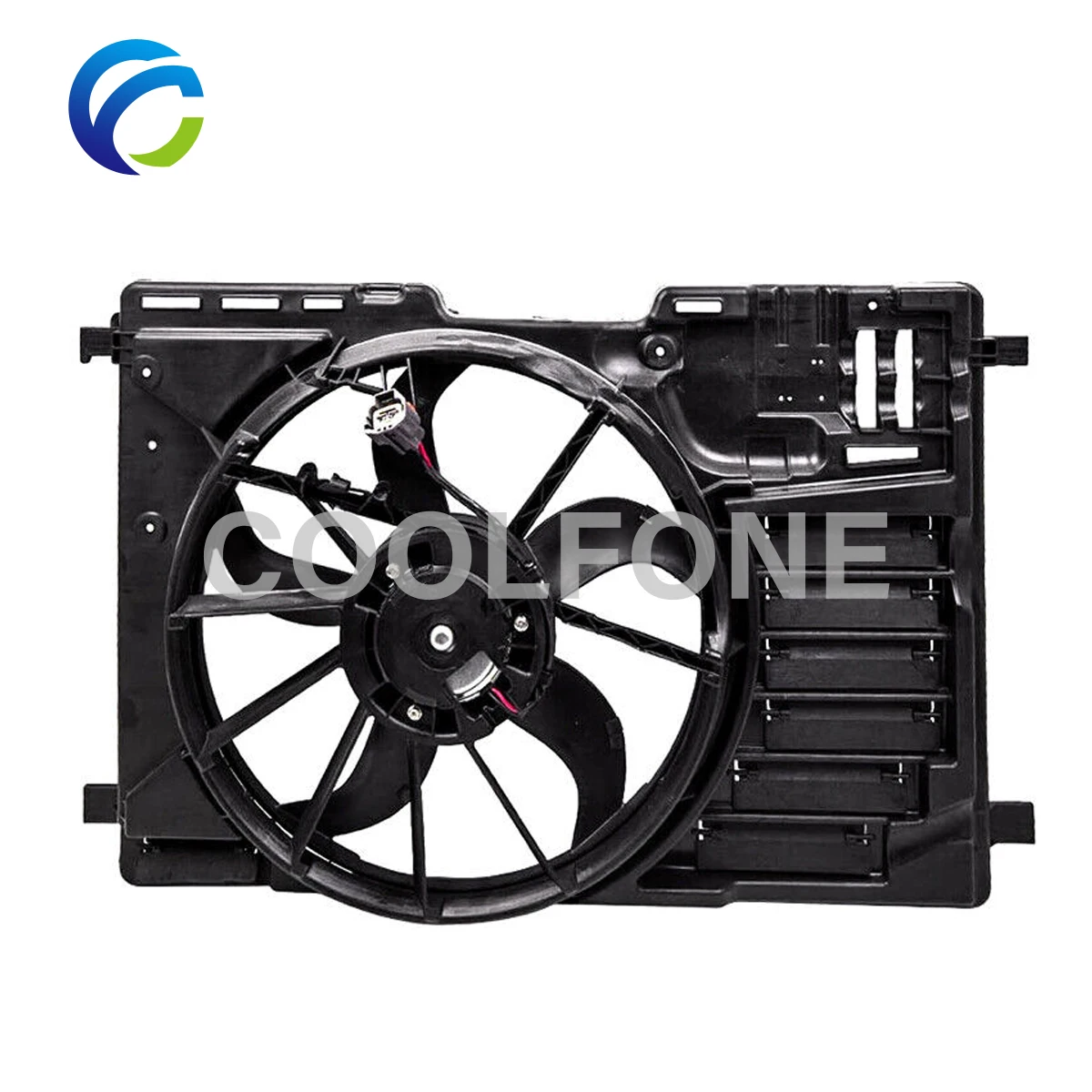 

Electric Cooling Radiator Fan Assembly for FORD FOCUS TRANSIT ESCAPE KUGA 2.0T 1.6 2013-2016 OV61-8C607-HB OV618C607HB