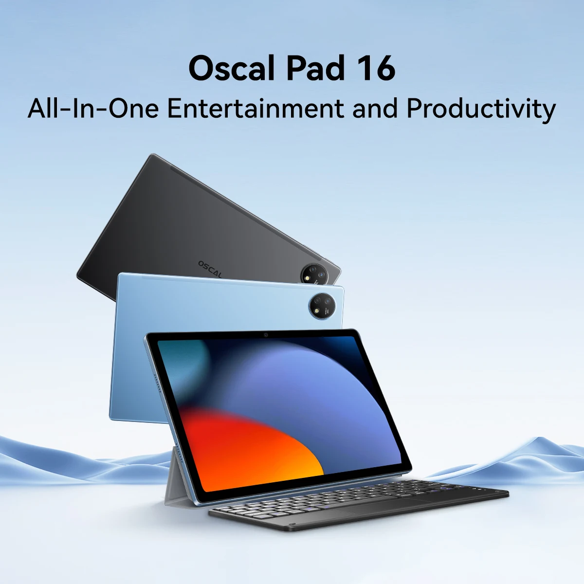 Планшет OSCAL Pad 16, 10,5-дюймовый дисплей FHD+, 8 ГБ, 128 ГБ, 8200 мАч, восьмиядерный процессор Unisoc T606, камера 13 МП, планшеты Android 13