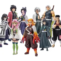 Figuras de acción de Demon Slayer GK, Tanjirou, Nezuko, Zenitsu, Giyuu, Muichirou, Kimetsu No Yaiba, juguetes de regalo para niños