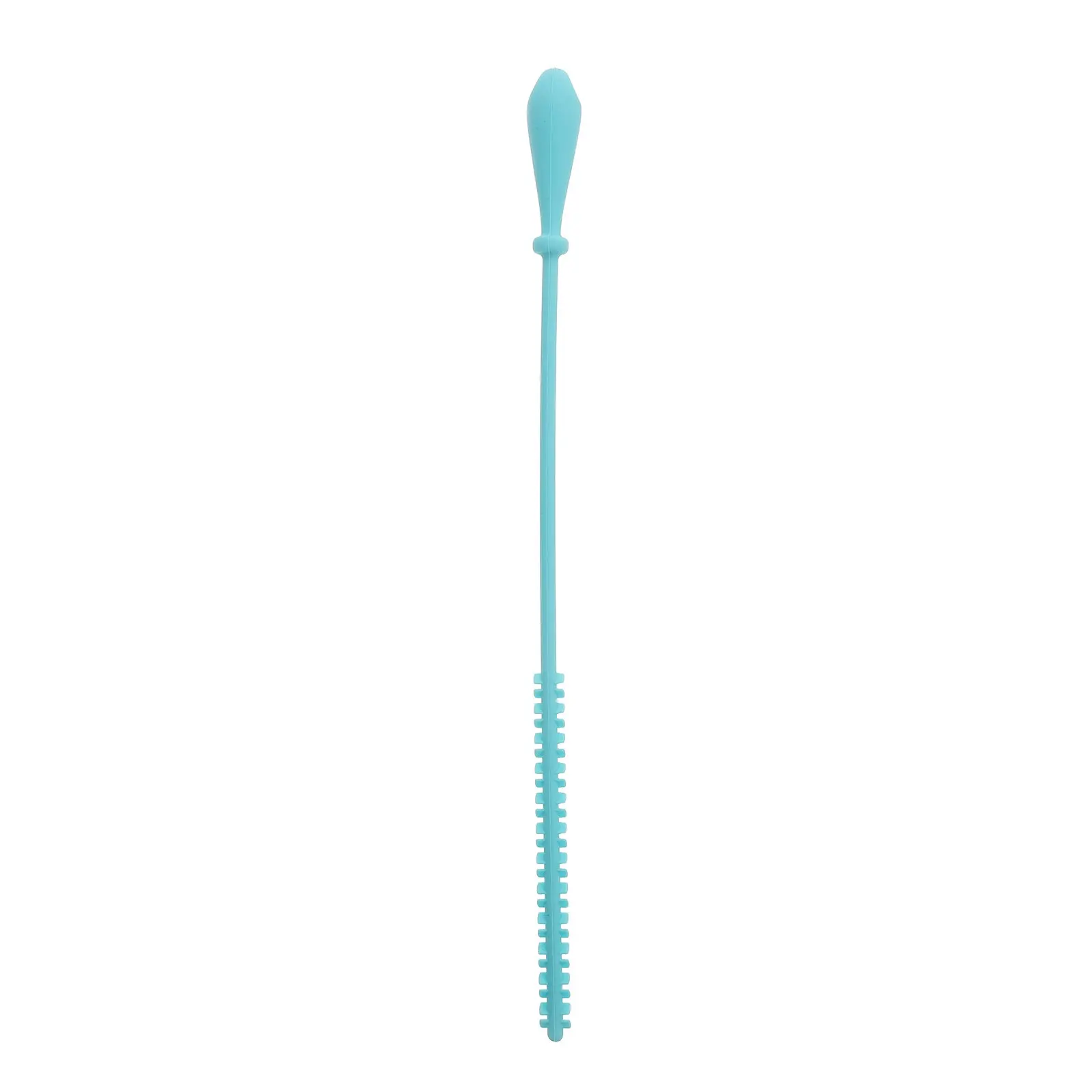 Silicone Bottle Cleaning Brush Reusable Extra Long Straw Cleaner Brush for Bottles Cups and Drinking Straws Soft Tip Easy to Use