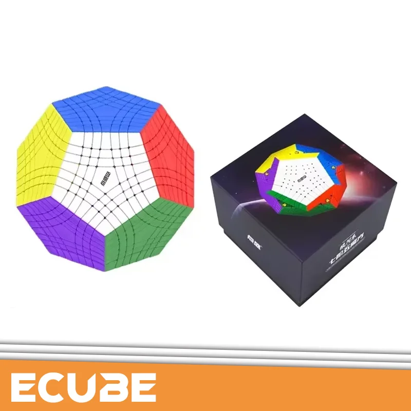 

[ECube] DianSheng Galaxy Teraminx 7x7 Magnetic Stickerless Magic Cube Megaminx Speed Puzzle Toy for Children