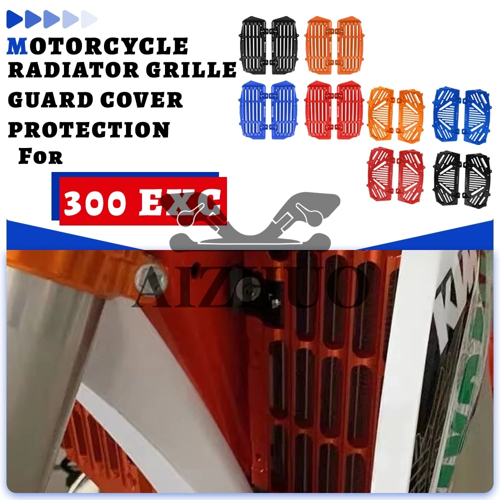 

For GasGas EC 300 For EXC 300 EXCF 350 Radiator Grille Guard Cover Protector For Husqvarna TE 300 2017 2024 Moto accessories
