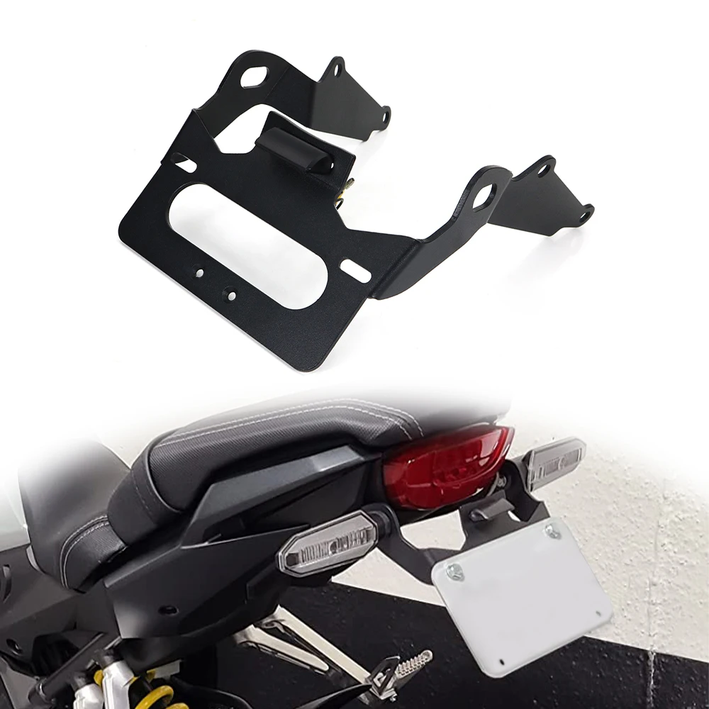 Fit For Honda CBR650R CB650R 2021 2022 20203 2024 License Registration Plate Holder Bracket Rear Tail Tidy Fender Eliminator kit