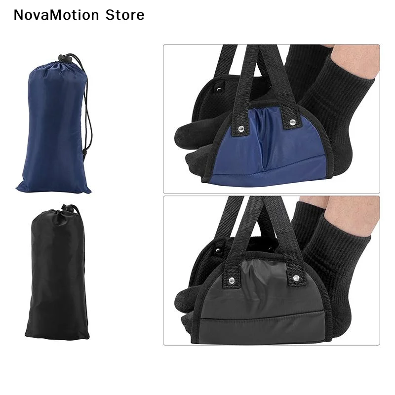 Portable Car Travel Foot Rest Hammock Adjustable Plane Train Car Footrest Feet Rest Hanger For Long Journey Flight Leg Support