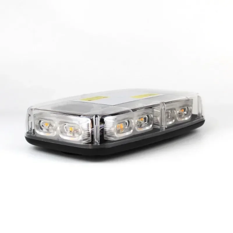 Luci stroboscopiche sul tetto 48LED spia di pericolo di sicurezza di emergenza LED barra luminosa lampeggiante supporto magnetico per camion per auto 12V 24V