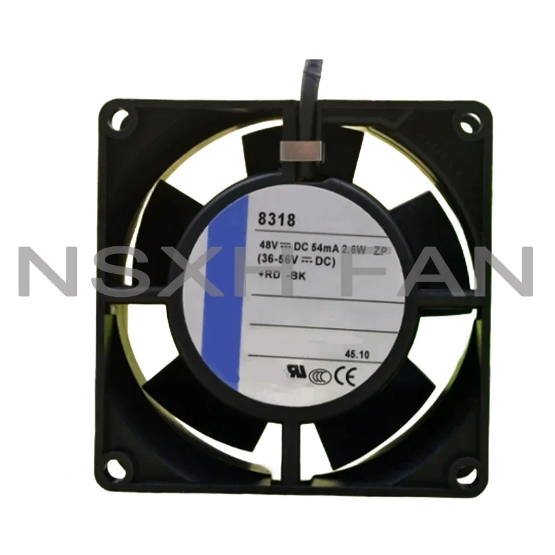 

NEW 8318 48VDC ORIGINAL COOLING FAN 8032 80*80*32MM