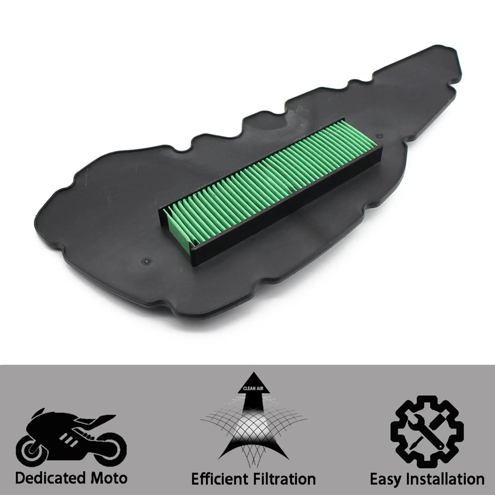 High Quality Motorcycle Oil Filtration Air Filter for Medley 4T IE ABS 125 150 Aprilia SR Compact GT