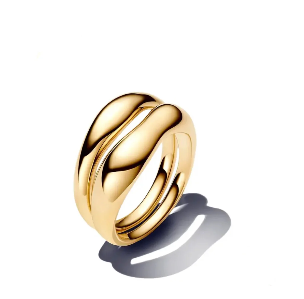 100%925 silver elegant infinite knot cross Cuban ring women's  high quality jewelry suitable for daily wear Valentine's Day gift