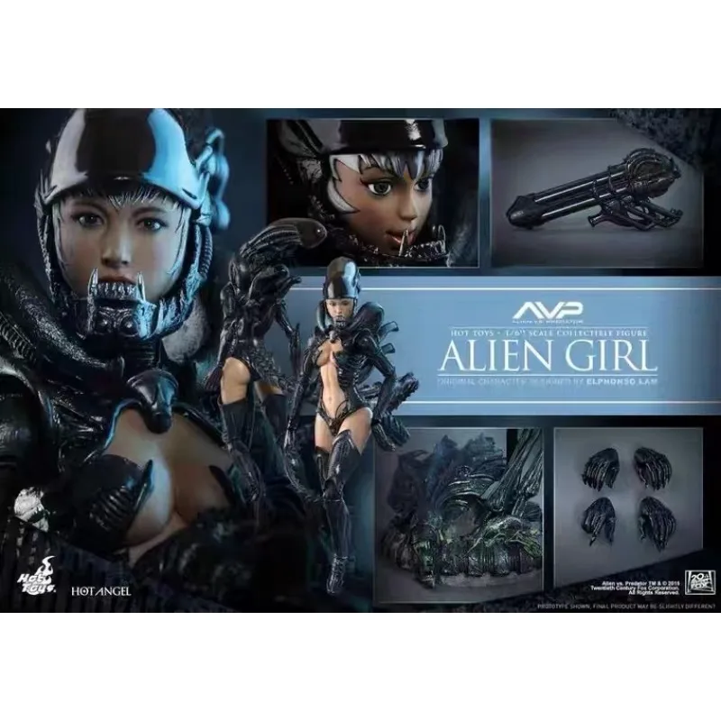 

Original In stock Hot toys HAS002 AVP Alien vs. Predator Alien Woman Sanaa Lathan 1/6 Action Figures Collectible Model gifts toy